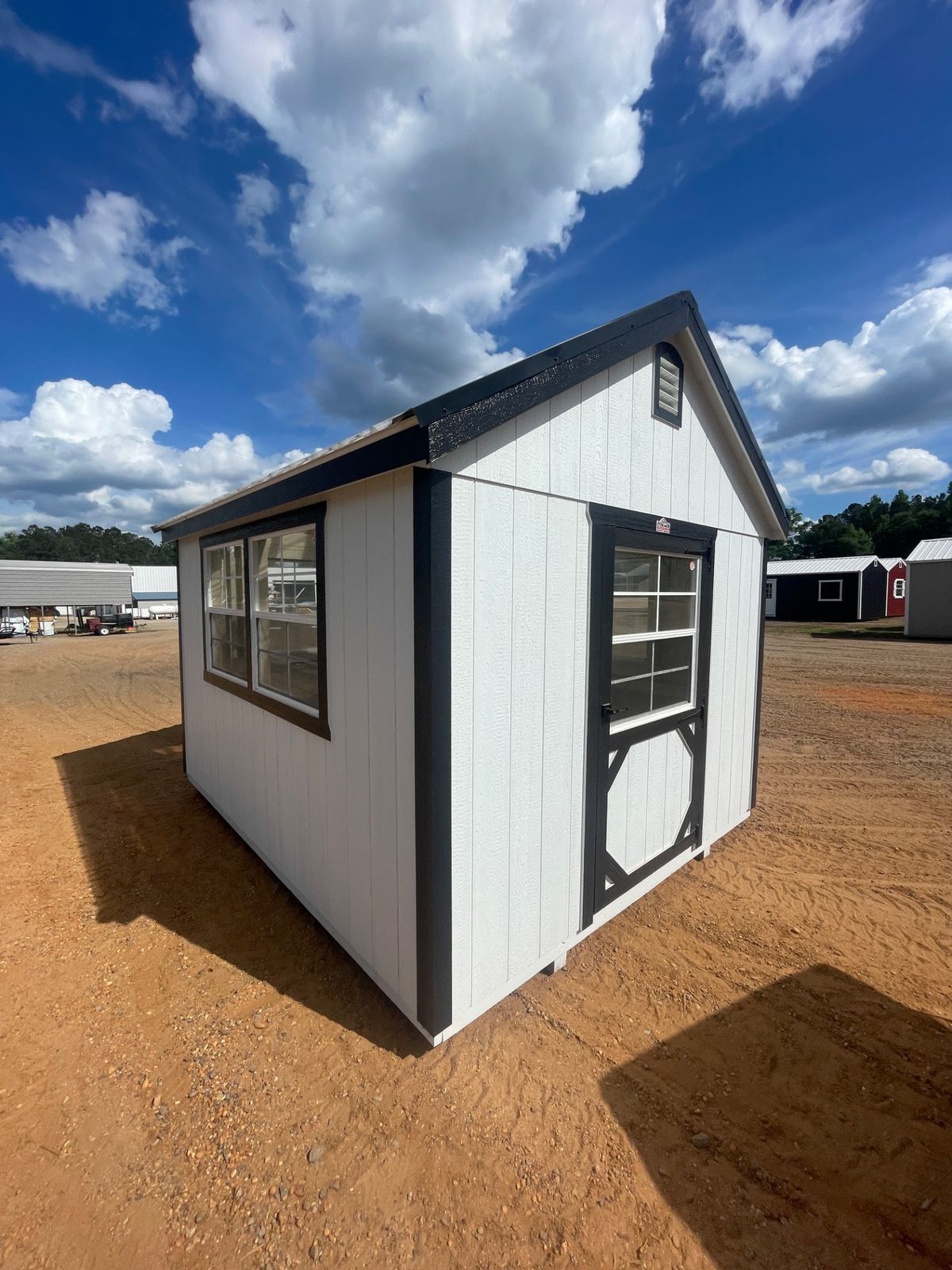 Greenhouse sheds